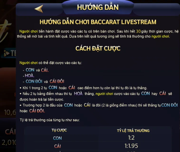 Trải Nghiệm Baccarat Livestream Tại ManClub Đẳng Cấp Cá Cược Thượng Lưu Năm 2026