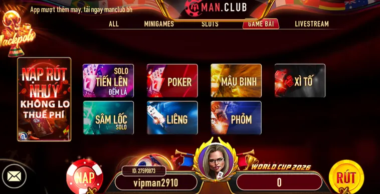 Game Bài ManClub Và Chiến Thuật Tối Ưu Hóa Tỷ Lệ Thắng 2026