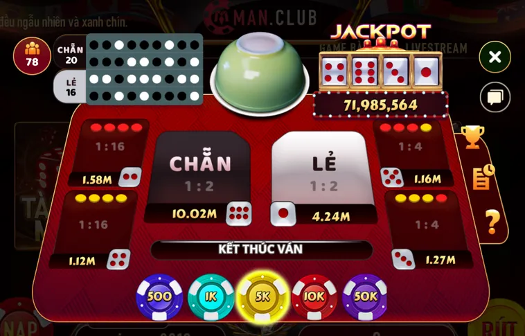 Chinh Phục Tỷ Lệ Thưởng Lớn Cùng Minigame Mini Xóc Dĩa Tại ManClub 2026