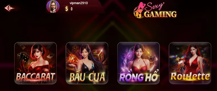Sức Hút Của Sảnh Sexy Gaming Livestream Tại ManClub Với Các Mỹ Nữ Dealer