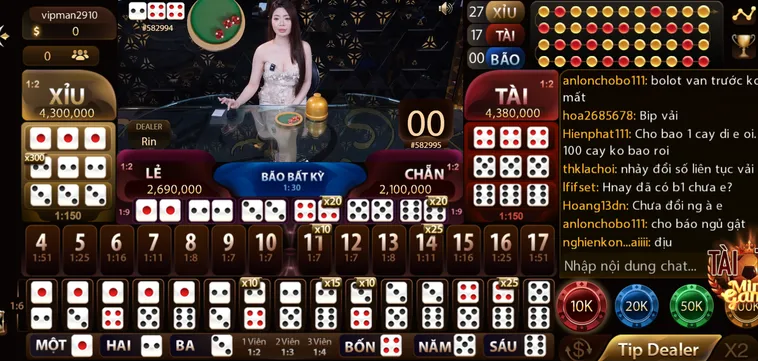 Khám Phá Sicbo Livestream Tại ManClub Đẳng Cấp Cá Cược Tài Xỉu Trực Tuyến